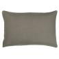 ib laursen housse de coussin rectangulaire lin gris 40 x 60 cm