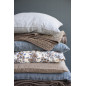 ib laursen housse de coussin rectangulaire lin gris 40 x 60 cm
