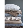 ib laursen housse de coussin rectangulaire lin gris 40 x 60 cm