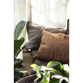 Housse de coussin lin beige rectangulaire IB Laursen 40 x 60 cm