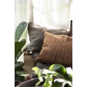 ib laursen housse de coussin lin beige rectangulaire 40 x 60 cm