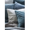 housse de coussin carree lin bleu delave 50 x 50 cm ib laursen 6203-46