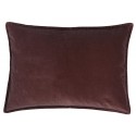 Housse de coussin rectangulaire velours aubergine IB Laursen 70 x 50 cm