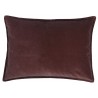 Housse de coussin rectangulaire velours aubergine IB Laursen 70 x 50 cm