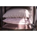 housse de coussin rectangulaire velours aubergine 70 x 50 cm ib laursen