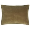 Housse de coussin rectangulaire velours vert kaki IB Laursen 50 x 70 cm