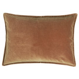 Housse de coussin velours rectangulaire IB Laursen marron