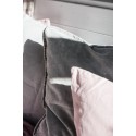 Housse de coussin carré velours gris clair IB Laursen 50 x 50 cm