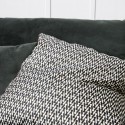 house doctor dotzag housse de coussin motifs gris 50 x 50 cm