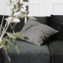 Housse de coussin motifs gris House Doctor Dotzag 50 x 50 cm