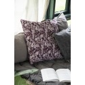 Housse de coussin fleurie prune IB Laursen Plum 50 x 50 cm