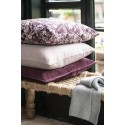 Housse de coussin fleurie prune IB Laursen Plum 50 x 50 cm