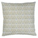 ib laursen housse de coussin fleurie vert olive 50 x 50 cm 1903-29