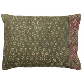 Housse de coussin tissé main gris berry IB Laursen