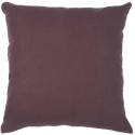 ib laursen housse de coussin carre lin aubergine 50 x 50 cm 6203-08