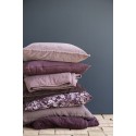 ib laursen housse de coussin carre lin aubergine 50 x 50 cm 6203-08