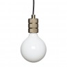 hubsch suspension minimaliste ampoule metal laiton 890707