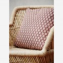 madam stoltz housse de coussin motif ethnique chic terracota