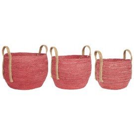 Set de 3 paniers tressés seagrass IB Laursen