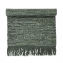 Tapis vert descente de lit laine Bloomingville Green