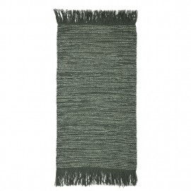 bloomingville tapis vert descente de lit laine 32703175