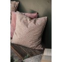 Housse de coussin carrée petites fleurs rose rouge IB Laursen