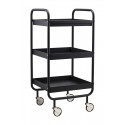 house doctor trolley roll desserte a roulettes industrielle metal