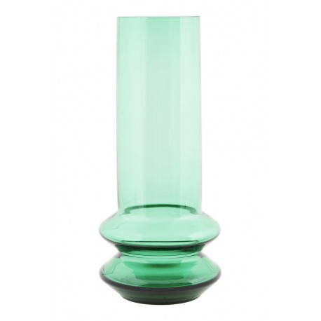 house doctor forms vase verre tube design vert