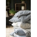 Housse de coussin lin bleu poudre ib laursen