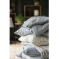 Housse de coussin rectangulaire lin uni bleu délavé IB Laursen Housse de coussin rectangulaire lin uni bleu délavé IB Laursen