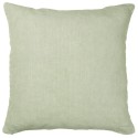 ib laursen housse de coussin carree lin uni vert menthe delave