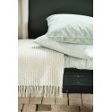 Housse de coussin carrée lin uni vert menthe IB Laursen