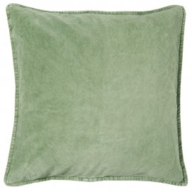 ib laursen coussin carre 50 x 50 cm velours vert menthe 6230-81