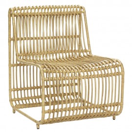 Hübsch Designer-Rattan-Sessel