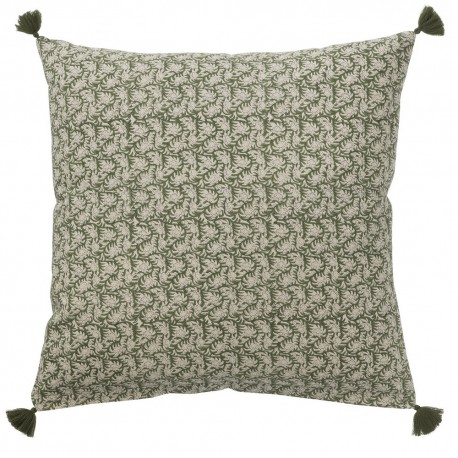 Housse de coussin hippie chic Bungalow Denmark Nisha vert