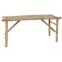 Banc rustique bois de bambou IB Laursen