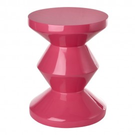 Pols Potten Zig Zag Hocker rosa