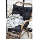 coussin matelas pour fauteuil ib laursen noir 6500-24