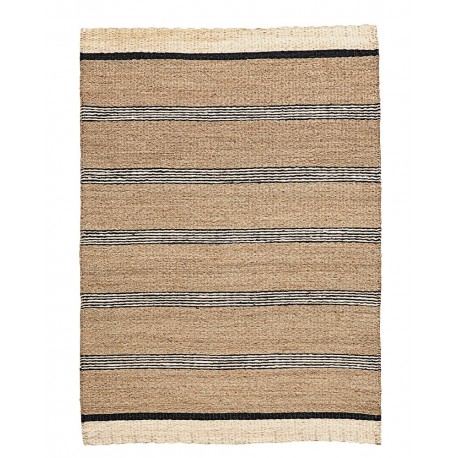 Tapis naturel jonc de mer rayures House Doctor Beach