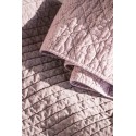 ib laursen plaid velours pique mauve 130 x 180 cm