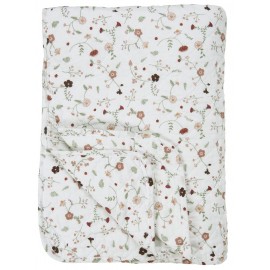 Plaid coton matelassé petites fleurs IB Laursen