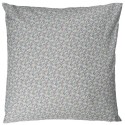 Housse de coussin fleurie bleu coton IB Laursen