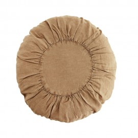 Coussin rond lin Madam Stoltz