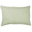 ib laursen housse de coussin rectangulaire vert menthe lin 6201-81