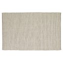 hubsch tapis design epure uni coton gris clair uni 120 x 180 cm 700818