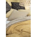ib laursen boutis couvre lit beige sable coton 130 x 180 cm