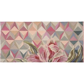 Tapis original fleuri rose Miho Unexpected Mr Tulip