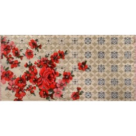 Tapis fleuri tissé Miho Unexpected A Perfect Day