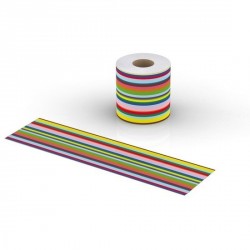 Bandelette cov'roll lif  rayures multicolore