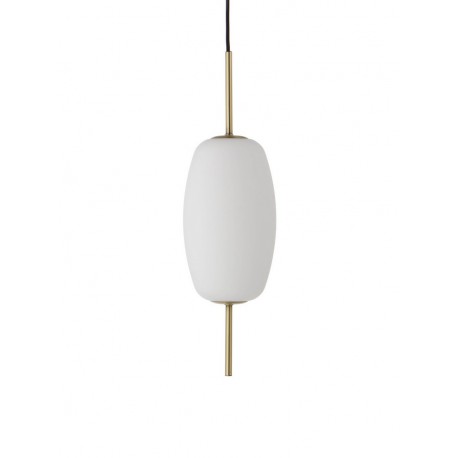 frandsen silk suspension chic classique verre blanc laiton